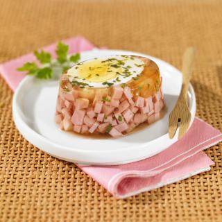 Oeuf dur jambon
