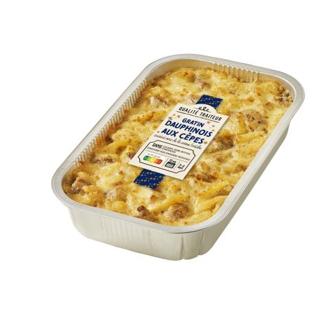 Gratin dauphinois aux cèpes