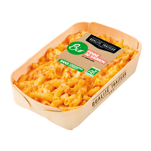 Penne au Saumon et Comté râpé